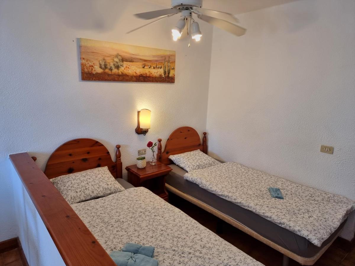 Studio Apartment No 1 Directly On The Beach And Sea, Terrace, Heated Pool, Wifi ปลายาเดลาสอเมริกาส ภายนอก รูปภาพ